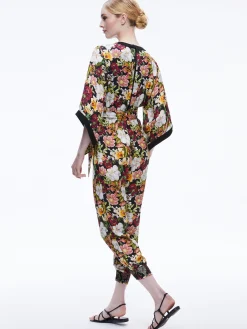 Alice and Olivia JUMPSUITS*WALDA WRAP FRONT JUMPSUIT