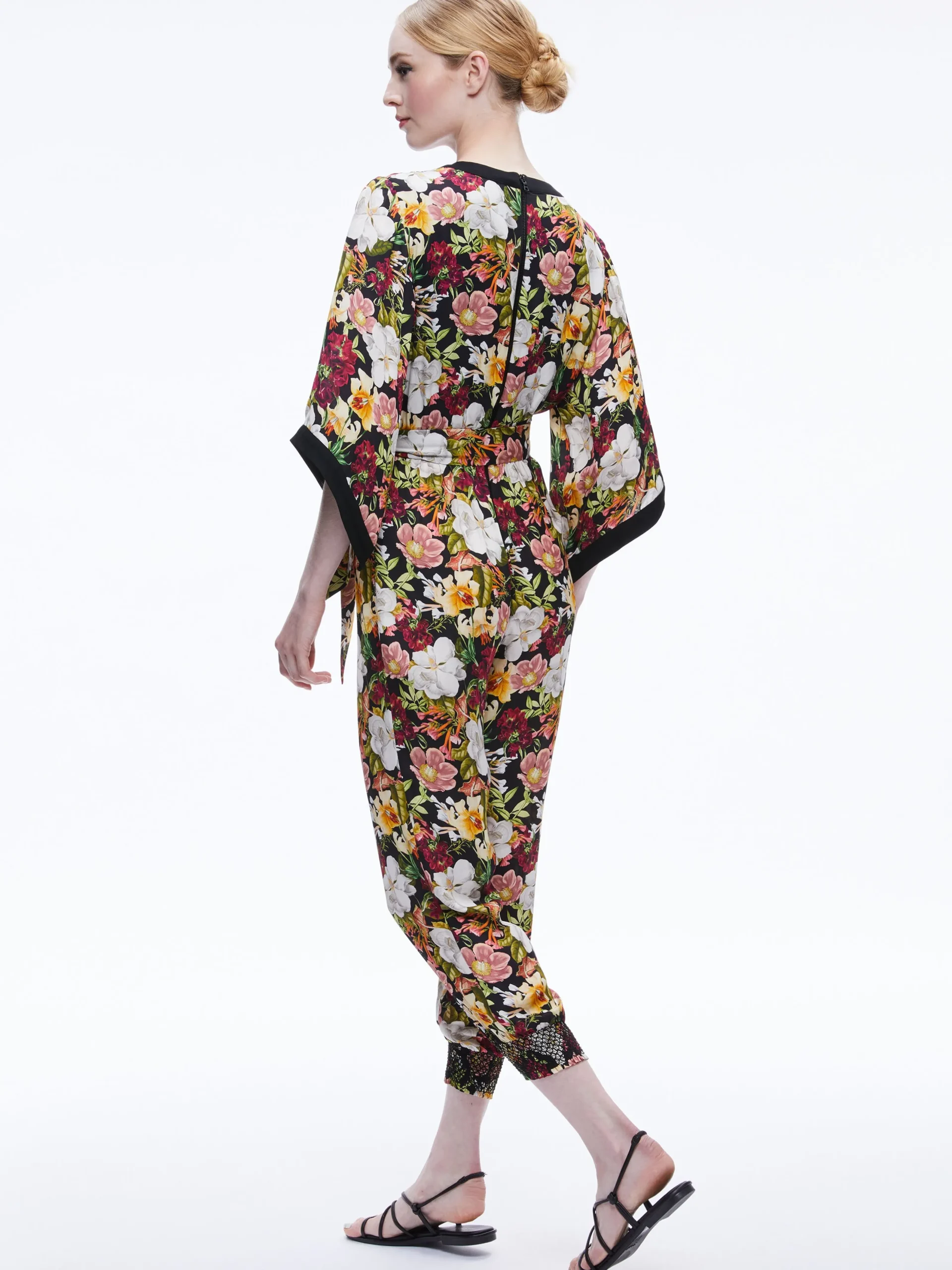 Alice and Olivia JUMPSUITS*WALDA WRAP FRONT JUMPSUIT