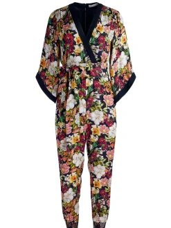 Alice and Olivia JUMPSUITS*WALDA WRAP FRONT JUMPSUIT