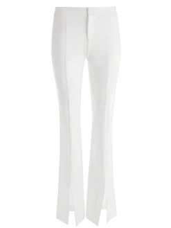 Alice and Olivia ESSENTIALS|THE WORKWEAR EDIT*WALKER SLIM FRONT SLIT PANTS