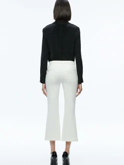 Alice and Olivia ESSENTIALS|SUITS*WALKER SLIT HEM PANT