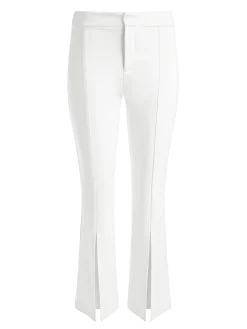 Alice and Olivia ESSENTIALS|SUITS*WALKER SLIT HEM PANT