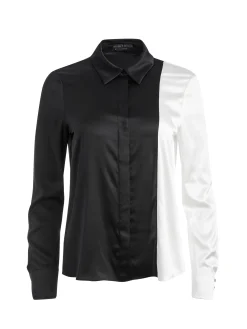 Alice and Olivia ESSENTIALS|THE WORKWEAR EDIT*WILLA PLACKET TOP